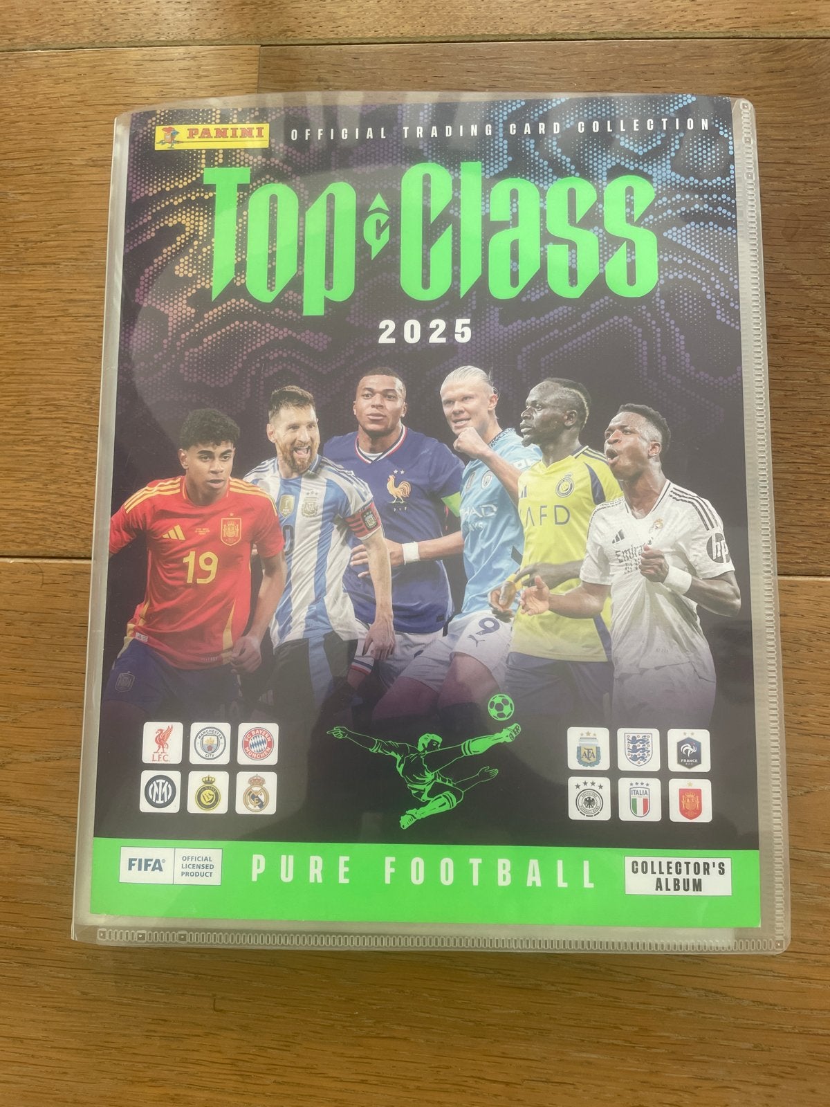 Panini Top Class 2025 verzamelmap met kaarten, Ophalen of Verzenden, Zo goed als nieuw, Buitenlandse clubs, Spelerskaart