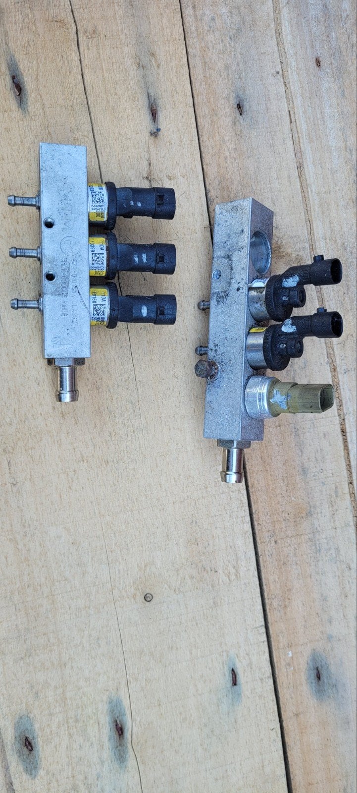 MTM (Metroregolazioni / BRC) LPG-injectierail met injectoren, Auto-onderdelen, Ophalen of Verzenden, Gebruikt, Jaguar