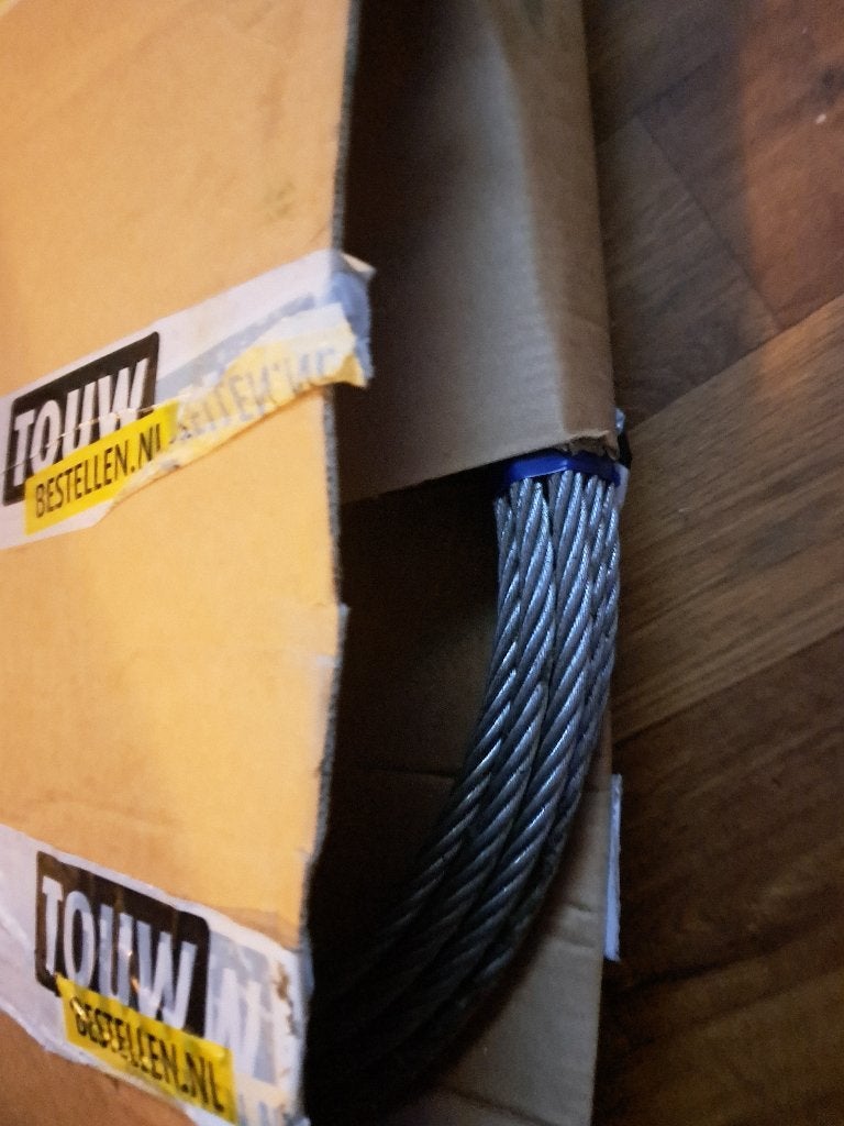 Staaldraad 10m 10mm, Ophalen, Nieuw, Overige typen