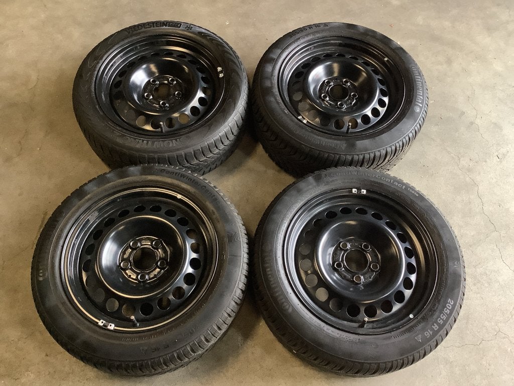 Mercedes C klasse 16 inch velgen + Continental winterbanden, Nederland, Personenwagen, Info@velgenset.nl, 16 inch