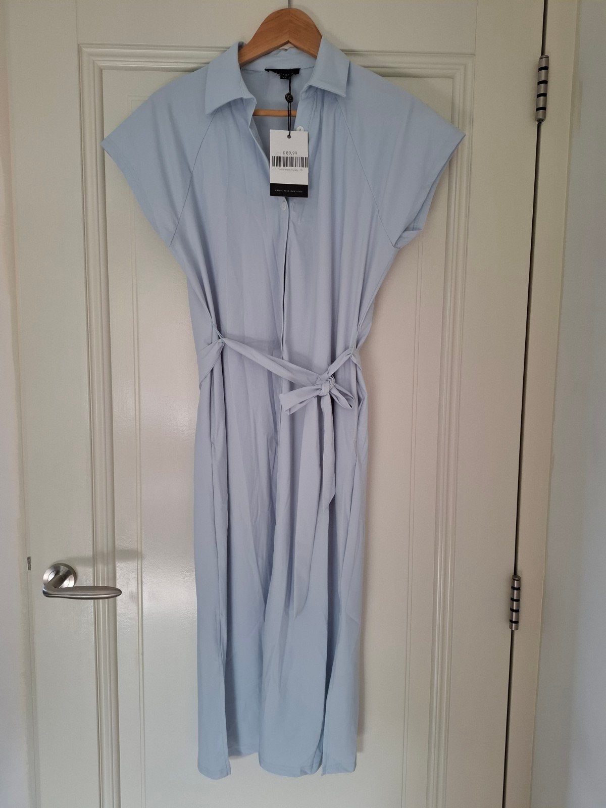 Mooie lichtblauwe zomerjurk XS, Kleding | Dames, Blauw, Nieuw, Ophalen of Verzenden, Maat 34 (XS) of kleiner