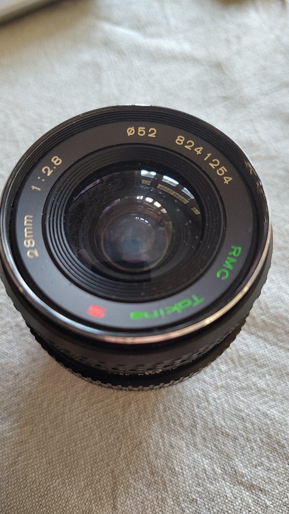 Canon tokina 28mm f/2.8 lens, Gebruikt, Canon, Canon FD, Ophalen of Verzenden