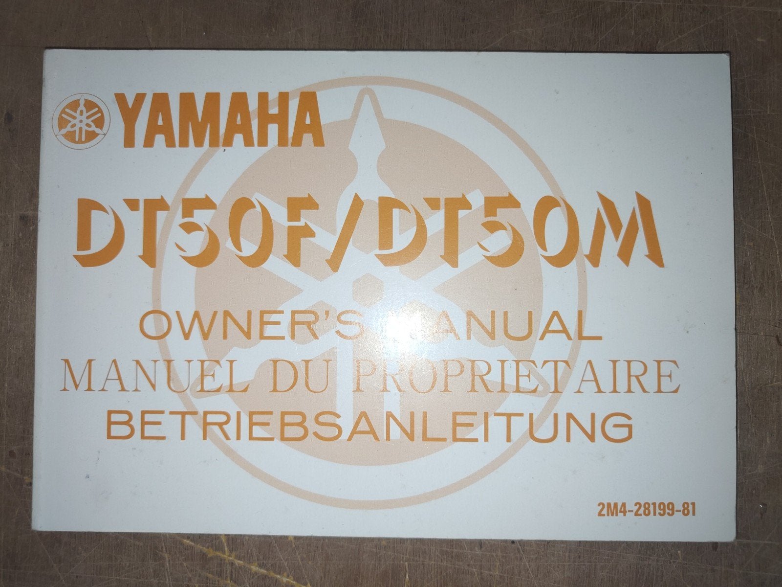 Handleiding Yamaha Dt50M, DT50F, Ophalen of Verzenden, Gebruikt