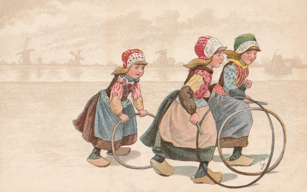 Gerstenhauer - 966 - twa : Serie 1008 - Marken, Verzenden, Voor 1920, Klederdracht