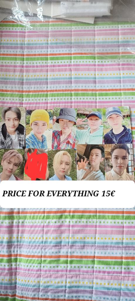 Seventeen photocards, Ophalen of Verzenden, Zo goed als nieuw, Foto of Kaart