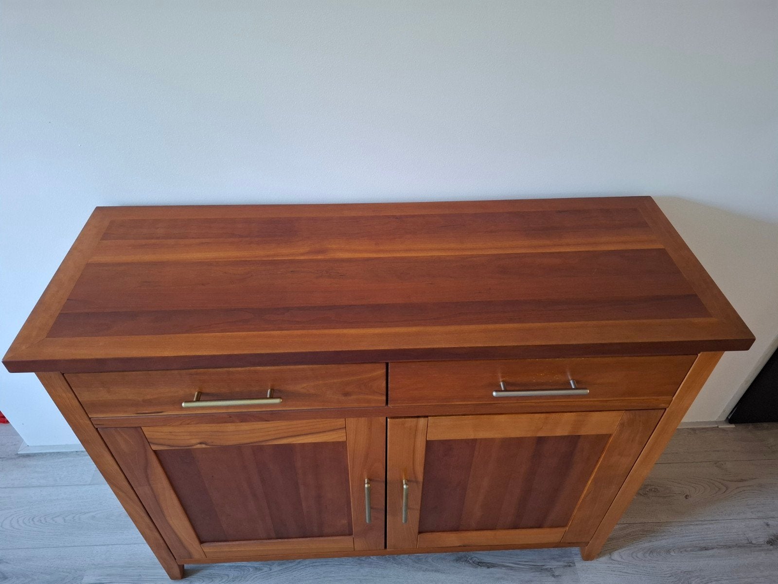 Prachtig kersenhouten dressoir met lades en deuren, Ophalen, Gebruikt, 100 tot 150 cm, Klassiek, Tijdloos