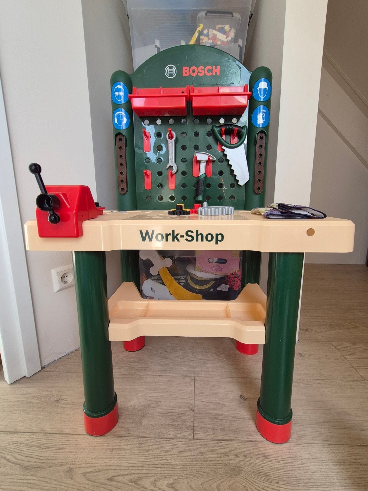 Complete Bosch Werkbank met veel extra's, Ophalen, Zo goed als nieuw, Bouwen