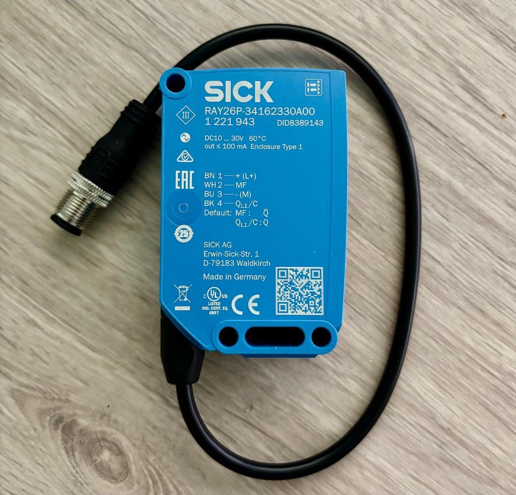 SICK - Reflex Array Sensor - RAY26P-34162330A00 - 1221943, Www.sick.com, Nieuw, Ophalen of Verzenden, Www.sick.com