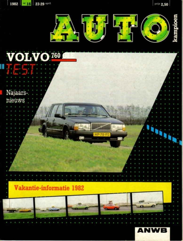 Autokampioen test Volvo 760 GLE April 1982, Ophalen of Verzenden, Gelezen, Volvo