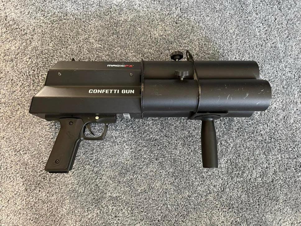Magic FX Confetti Gun, Muziek en Instrumenten, Ophalen of Verzenden, Gebruikt, Overige typen