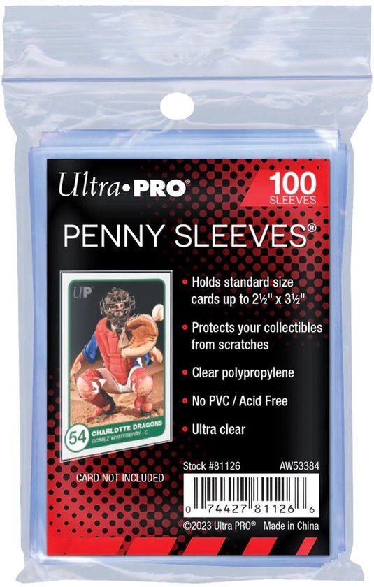 Ultra Pro Penny Sleeves – Beschermhoesjes (100 stuks), Ophalen, Nieuw, Sleeves of Kaarthoesjes, Foil