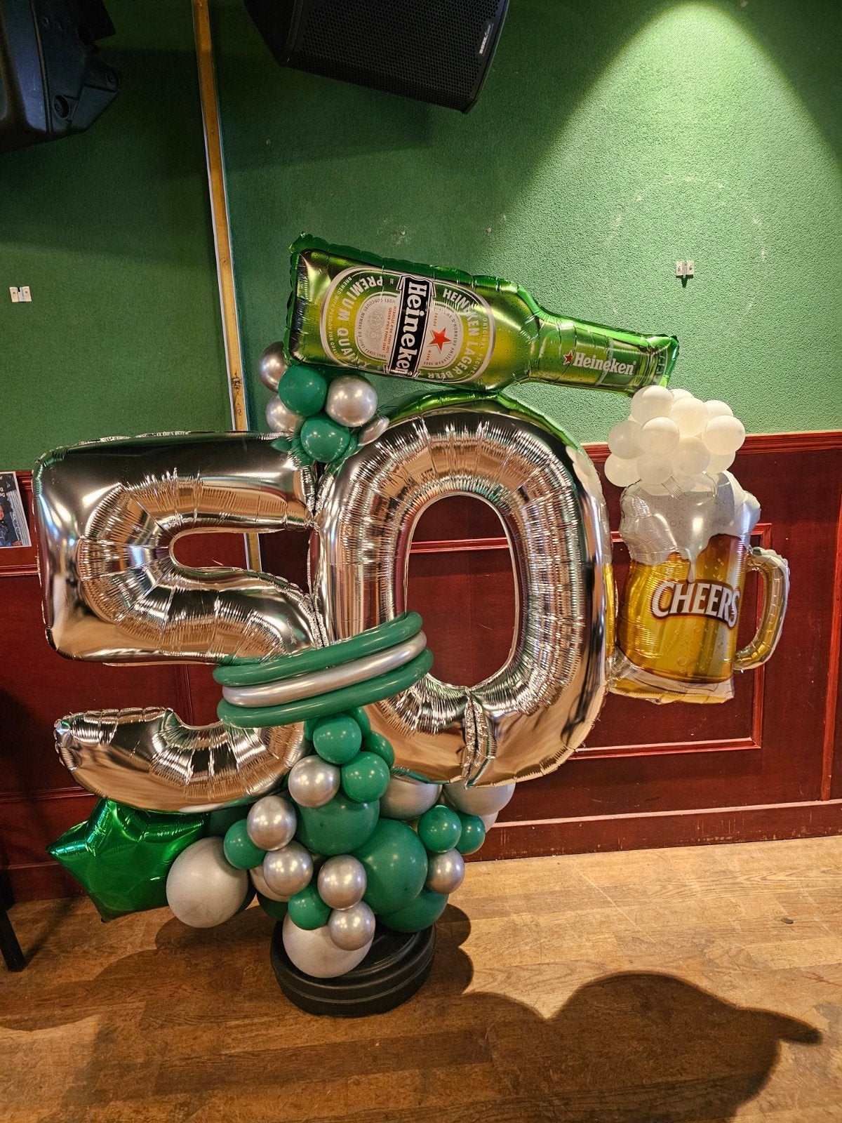 ballon decoratie jubileum leeftijd, Ophalen of Verzenden, Versiering, Verjaardag