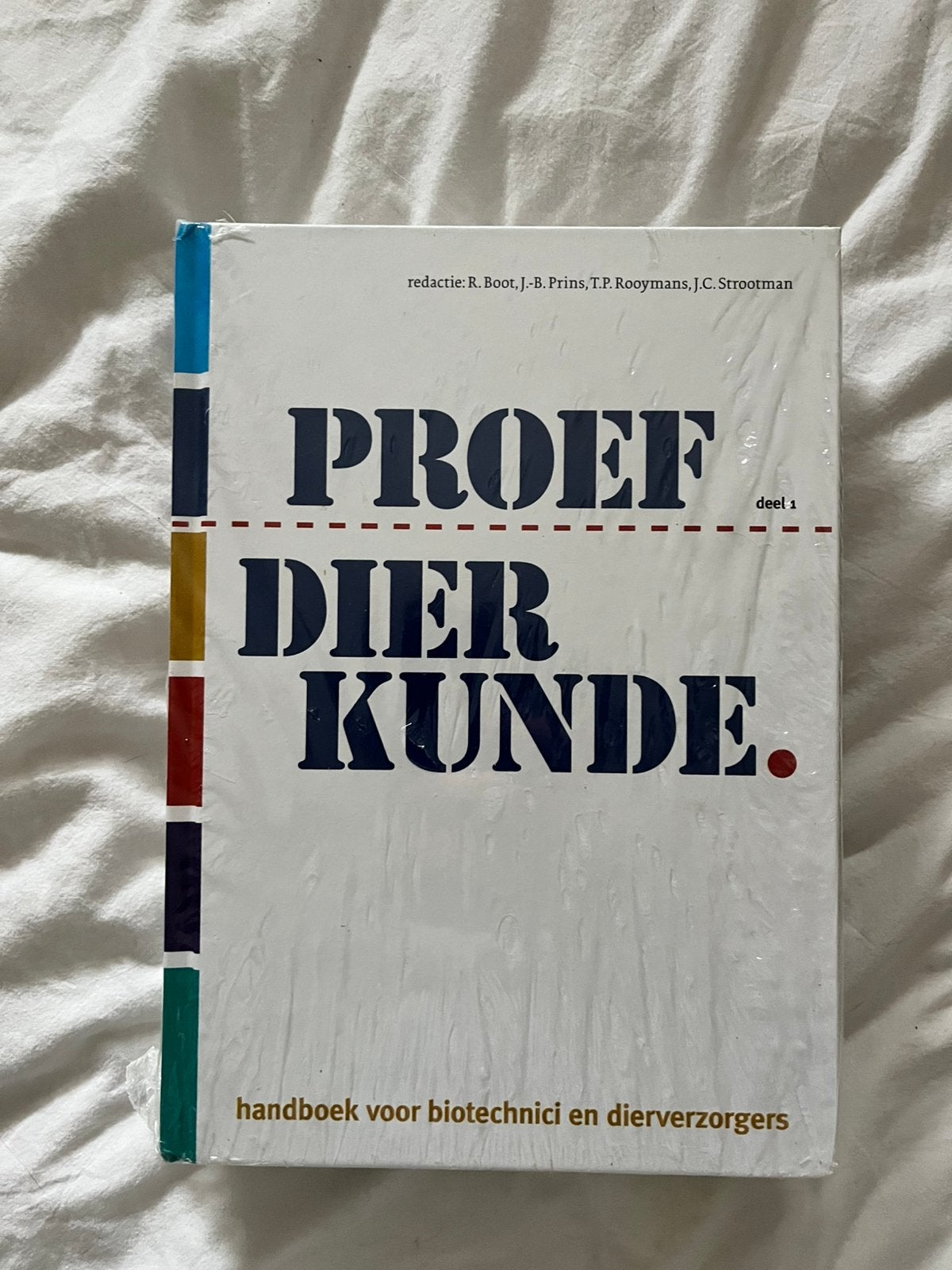 Proef dierkunde deel 1+2 Handboek Biotechnici/dierverzorging, Ophalen of Verzenden, Zo goed als nieuw