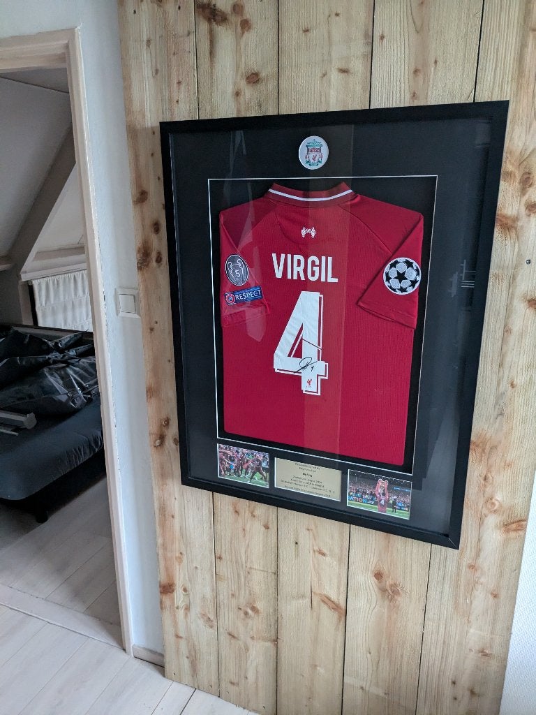 Virgil van Dijk gesigneerd met CAO Tottenham Liverpool CL, Ophalen, Nieuw, Buitenlandse clubs, Shirt