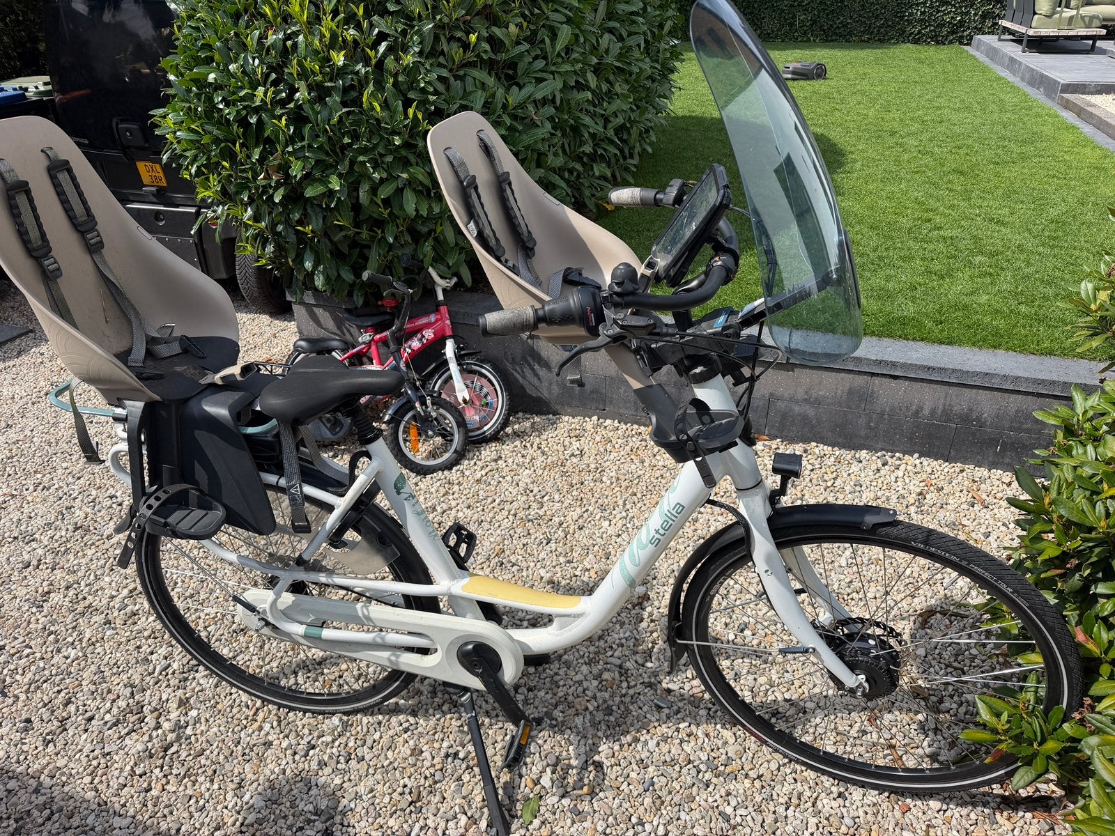 Electrische fiets Stella, Ophalen, 2 zitjes, Zo goed als nieuw, Overige merken
