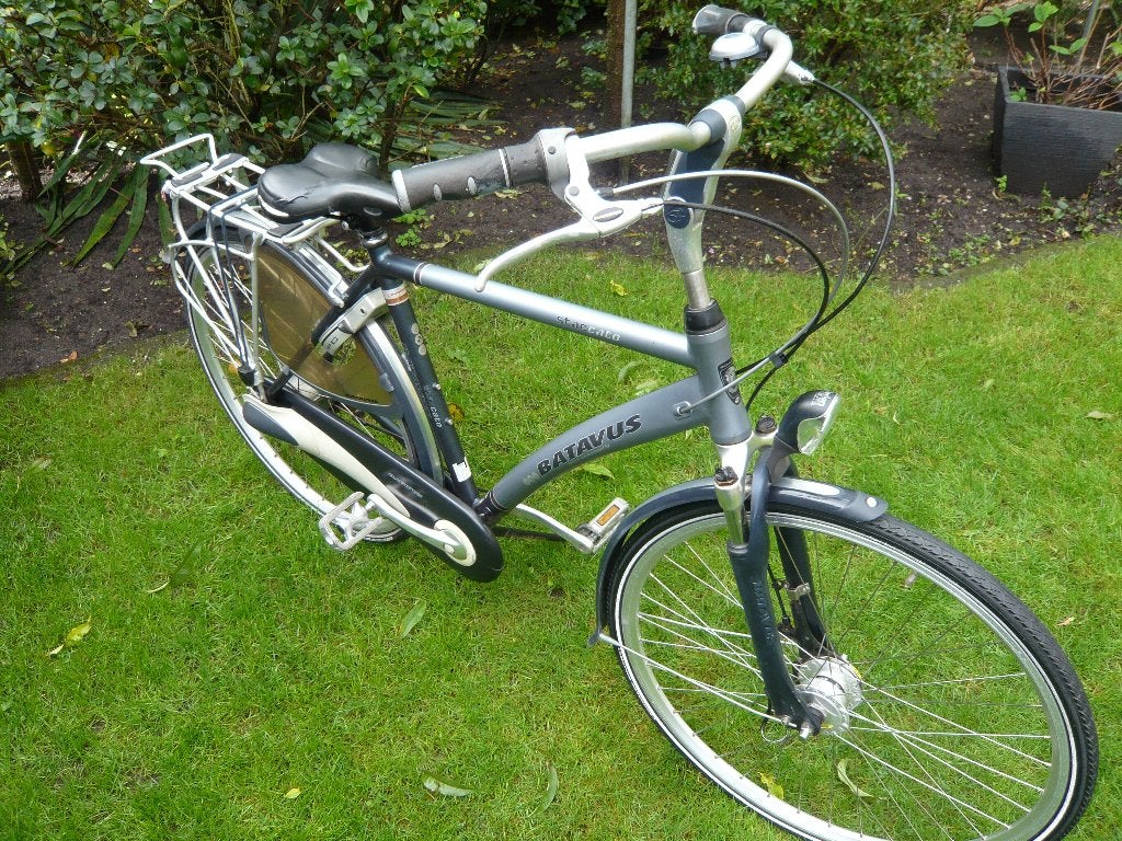 Nette fiets:aluminium Batavus 28"" 53cm 8versn geveerd  nfd, Fietsen en Brommers, Fietsen | Heren | Herenfietsen, Ophalen, Gebruikt