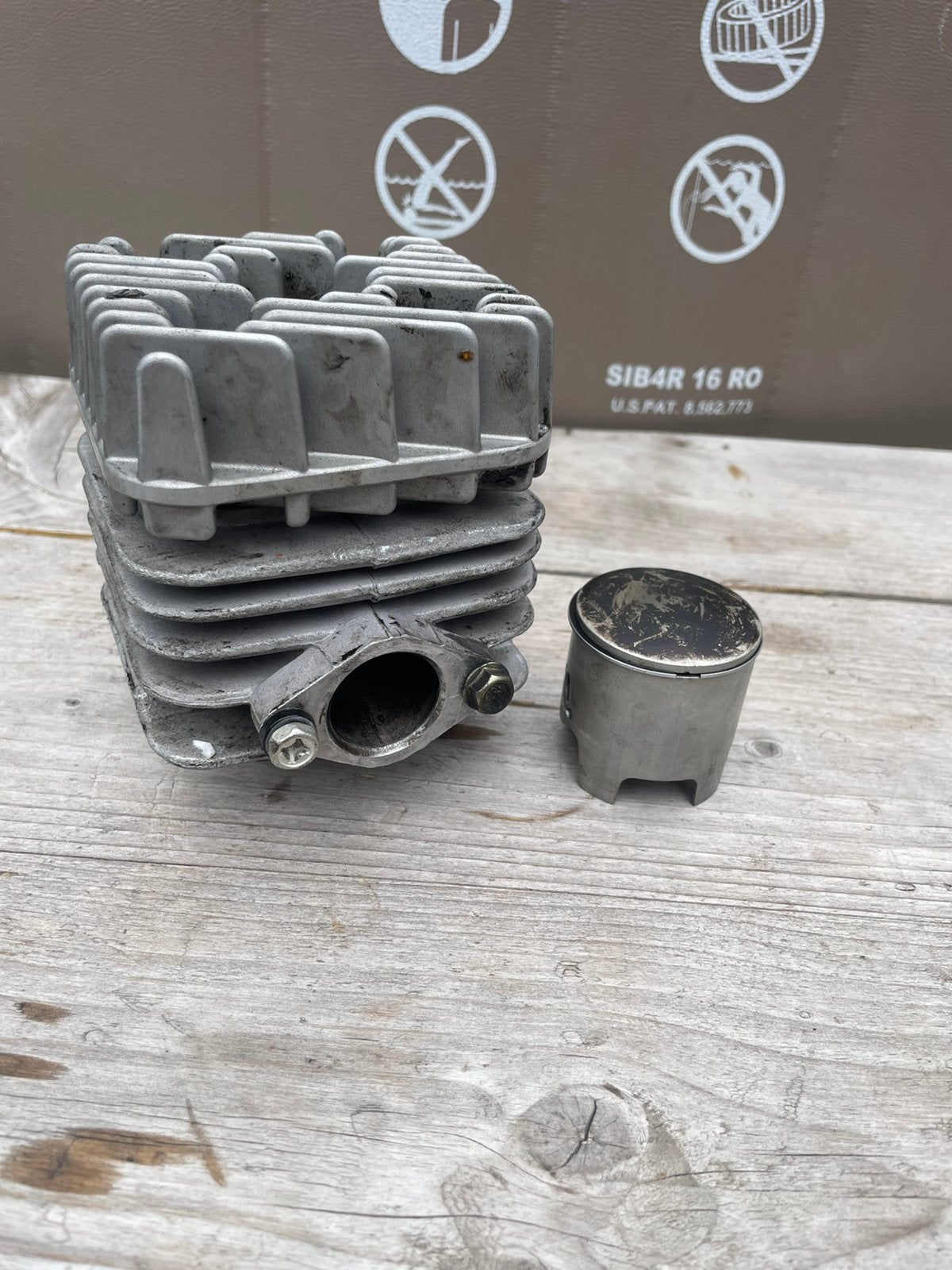 Stage6 mk2 racing 70cc piaggio, Ophalen of Verzenden, Zo goed als nieuw, Cilinder