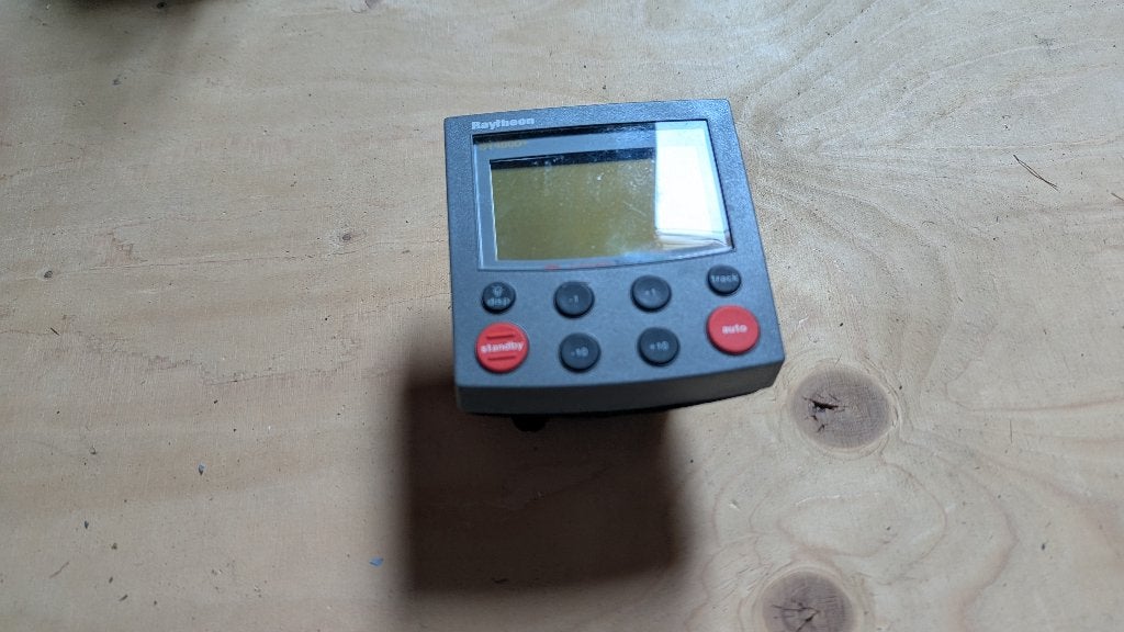 Raytheon ST4000+ Autopilot Display (SeaTalk), Verzenden, Gebruikt, Kabel of Apparatuur