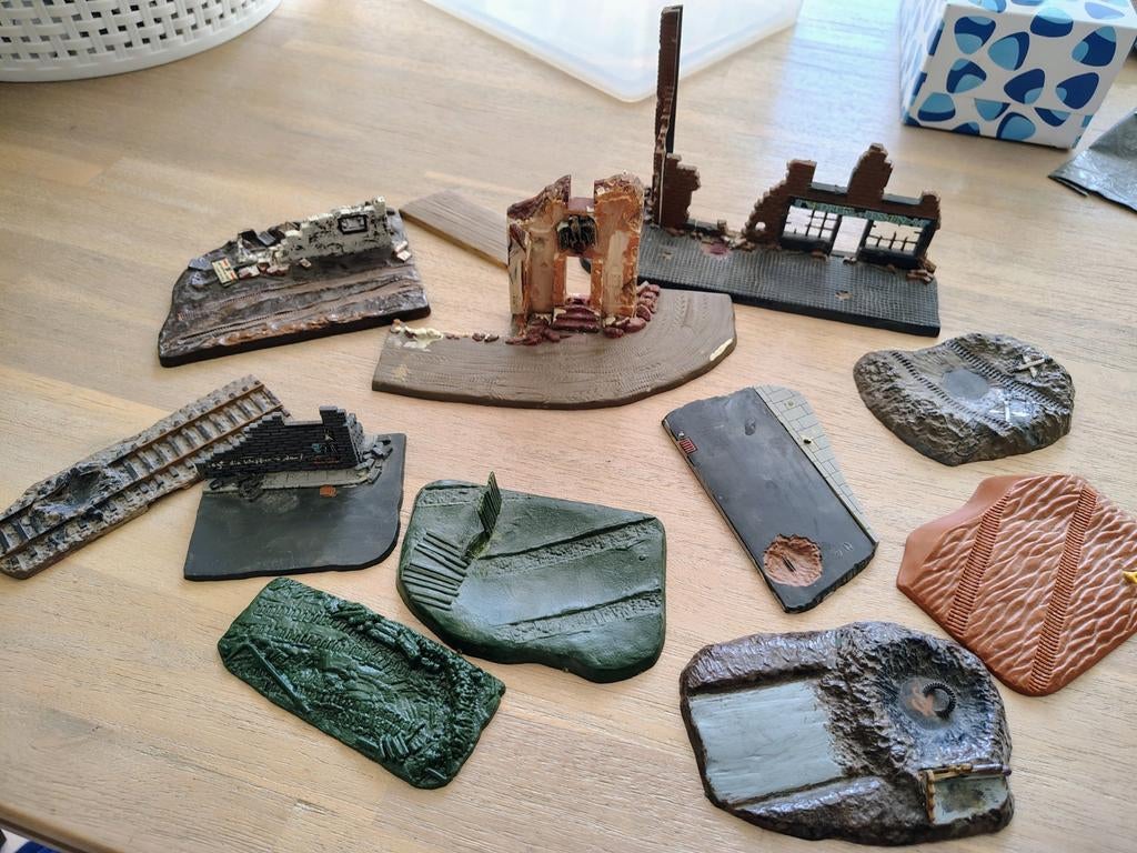 Matchbox 1/76 diorama's militair ww2, Ophalen of Verzenden, 1:50 of kleiner