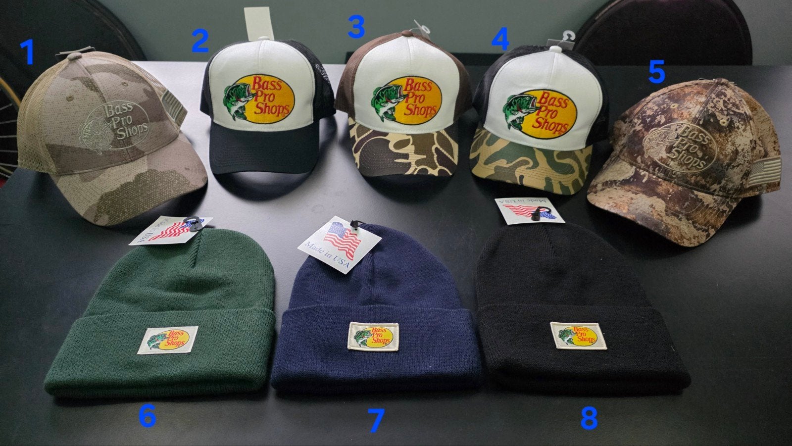 Nieuwe Bass Pro Shops petten en mutsen - Origineel USA, Kleding | Heren, Bass Pro Shops, Nieuw, Pet, One size fits all