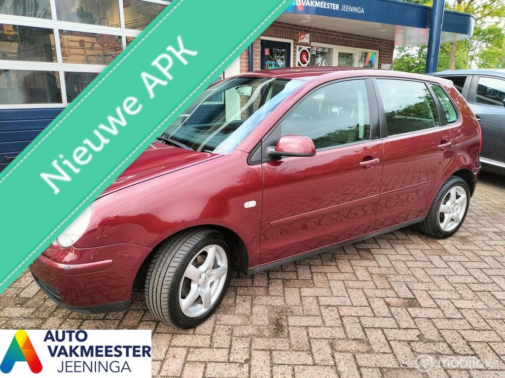 Volkswagen Polo 1.4-16V Turijn, Auto's, Voorwielaandrijving, 4 cilinders, Origineel Nederlands, Bedrijf