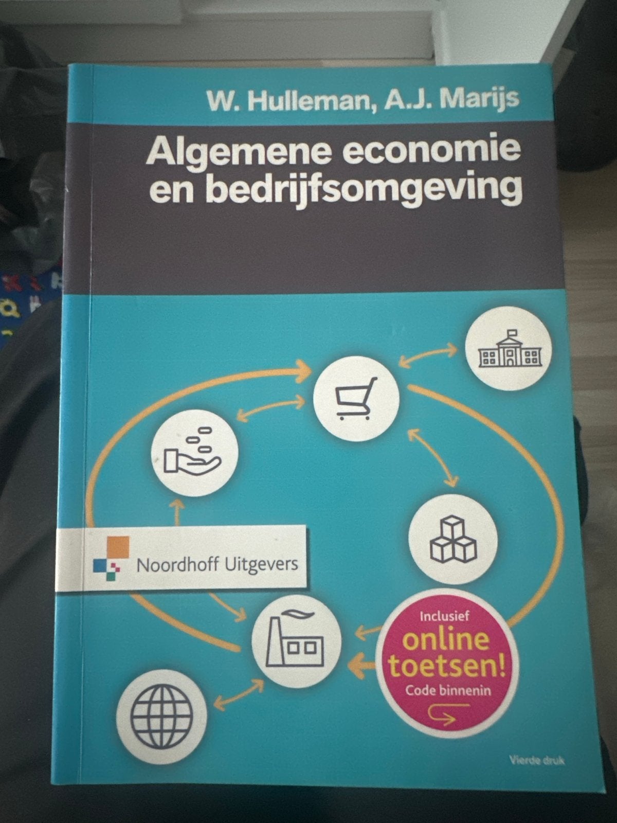Algemene economie en bedrijfsomgeving - Vierde druk, Ophalen of Verzenden, Gamma, Zo goed als nieuw, HBO