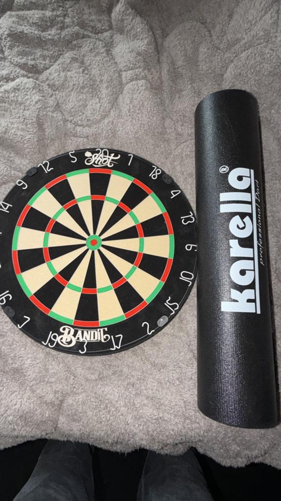 Dart set gloednieuw, Ophalen, Nieuw, Dartbord