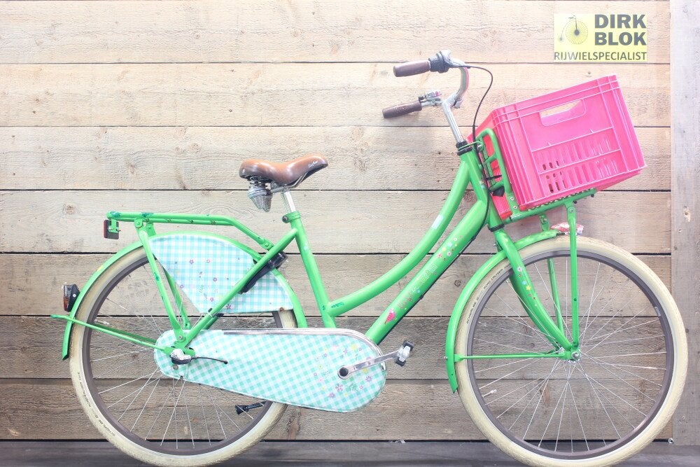 26 inch Cortina Lief transportfiets M 3v groen +3mndgarantie