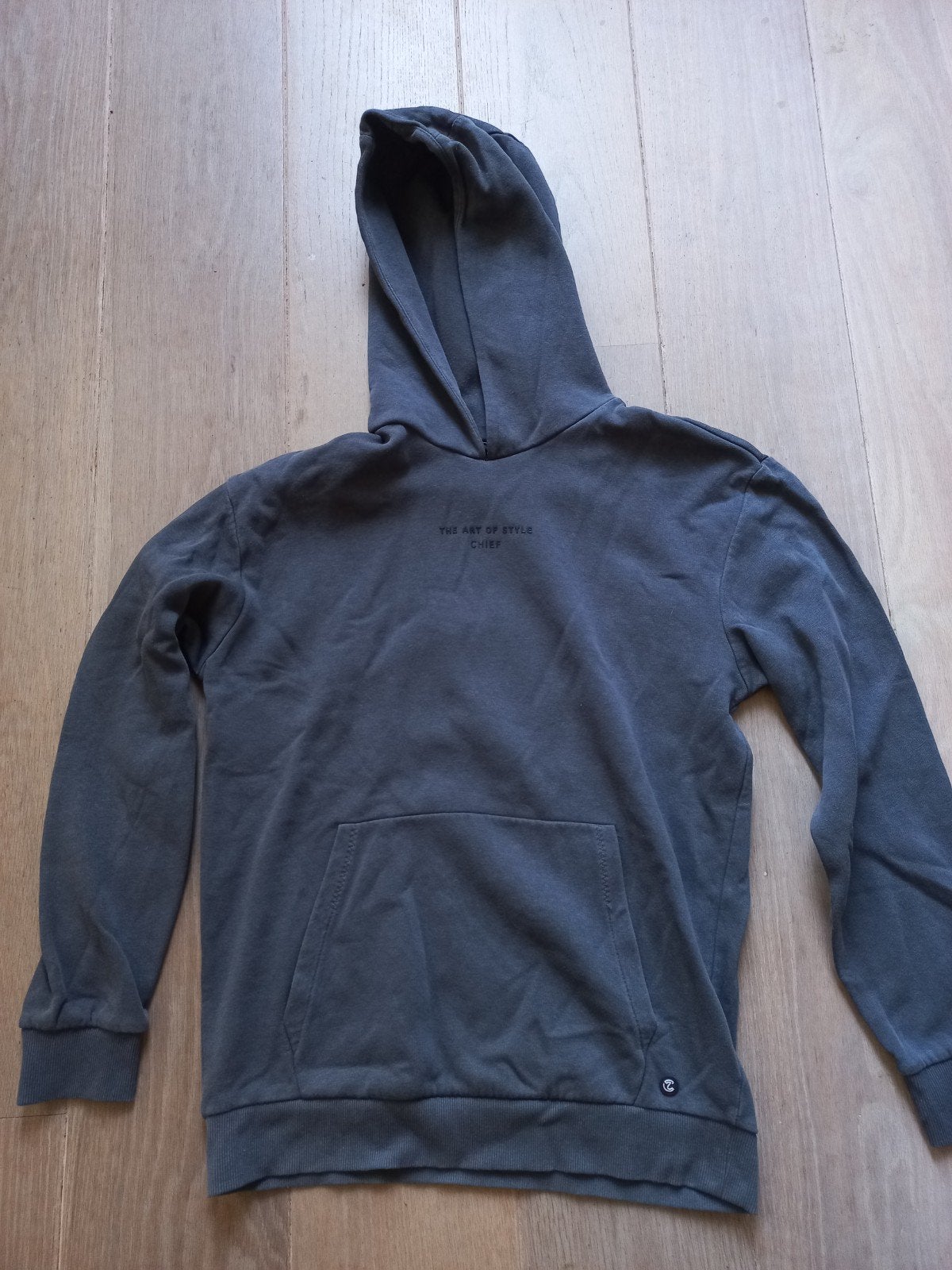 Chief Hoodie - Maat S - heren, Kleding | Heren, Chief, Overige maten, Ophalen of Verzenden, Grijs