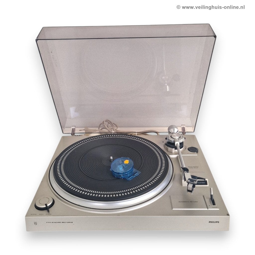 Vintage platenspeler, Ophalen of Verzenden, Gebruikt, Platenspeler, Philips