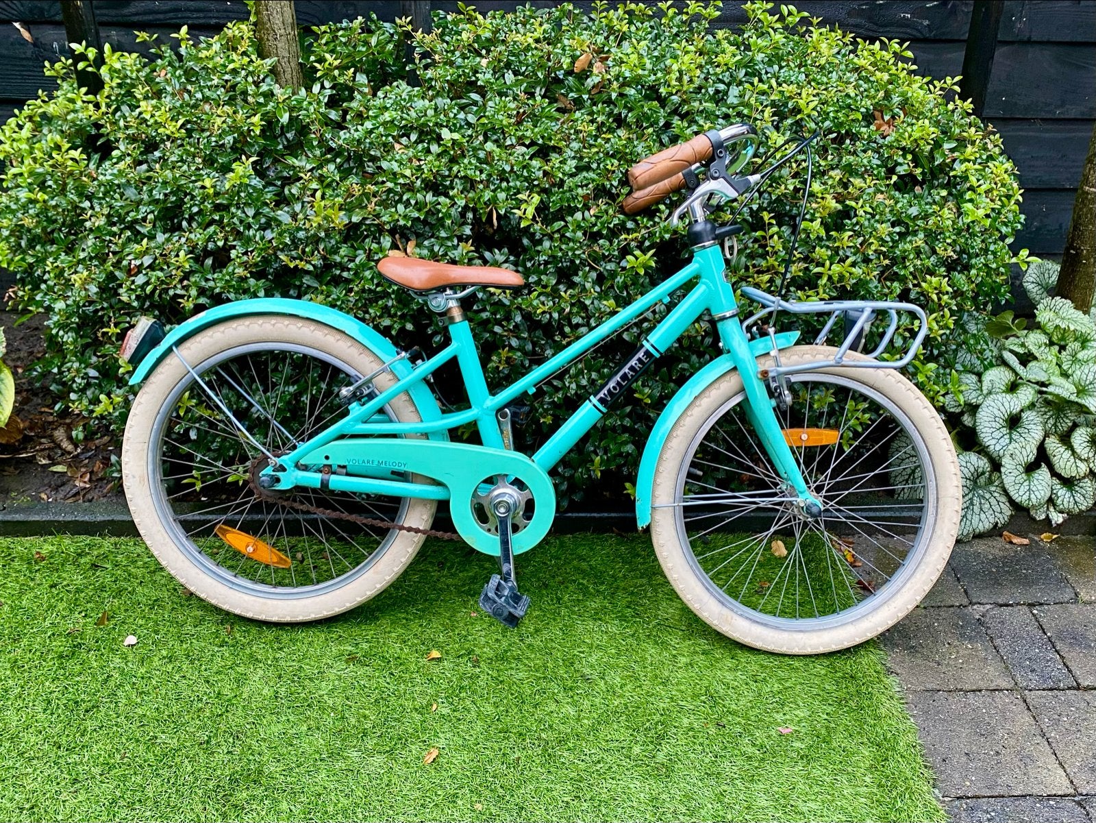 Volare Melody 20 inch kinderfiets, Ophalen, Gebruikt, Velgrem, 20 inch of meer