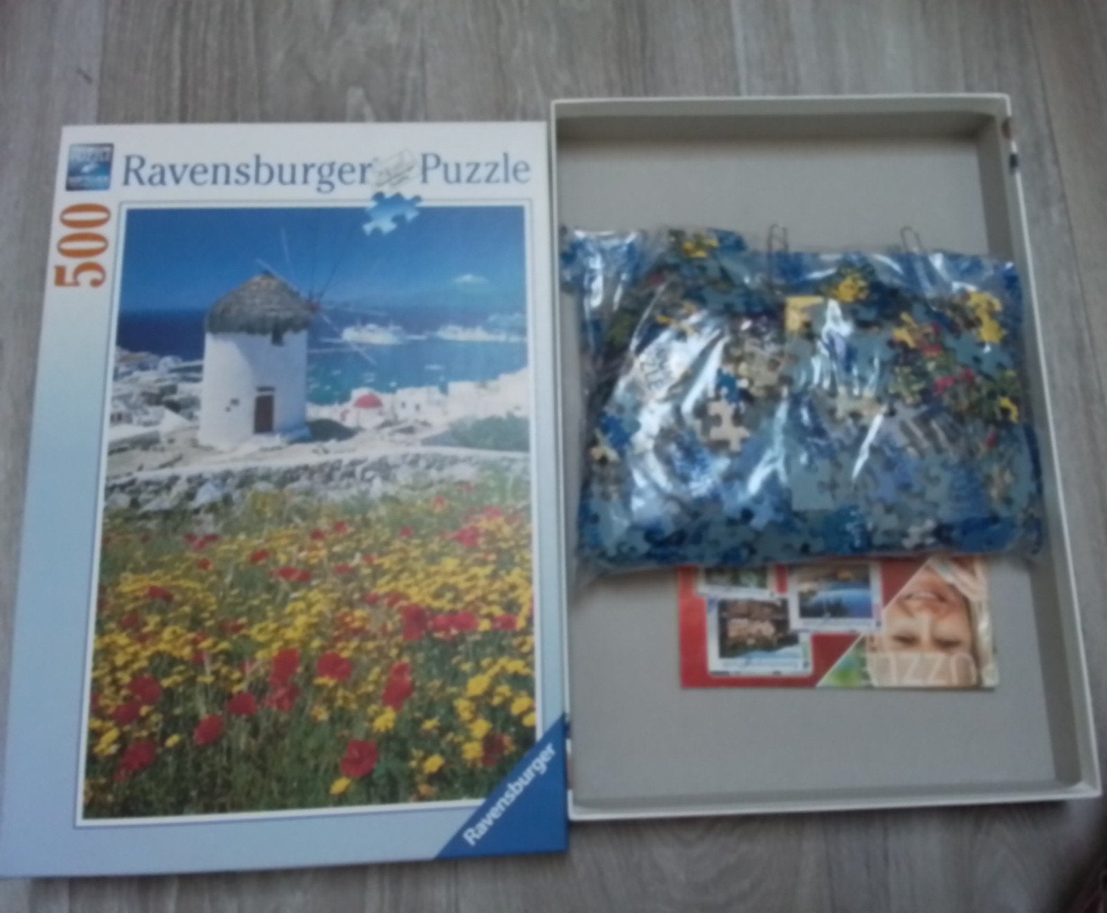Ravensburger Legpuzzel 500 stukjes - Grieks Landschap, Ophalen of Verzenden, Minder dan 500 stukjes, Nieuw, Legpuzzel