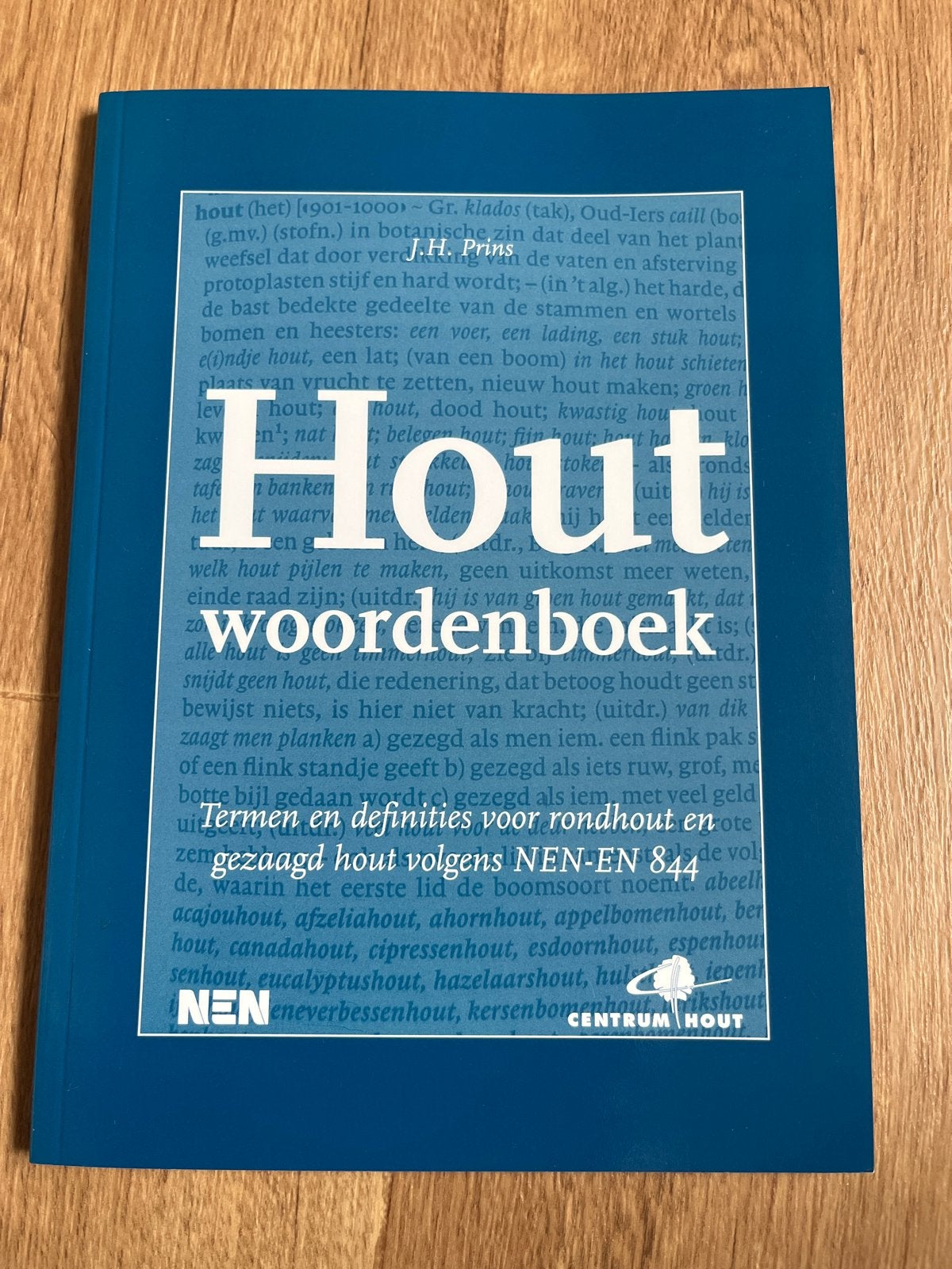 Houtwoordenboek, Boeken, Techniek, Zo goed als nieuw, Overige onderwerpen, Ophalen of Verzenden