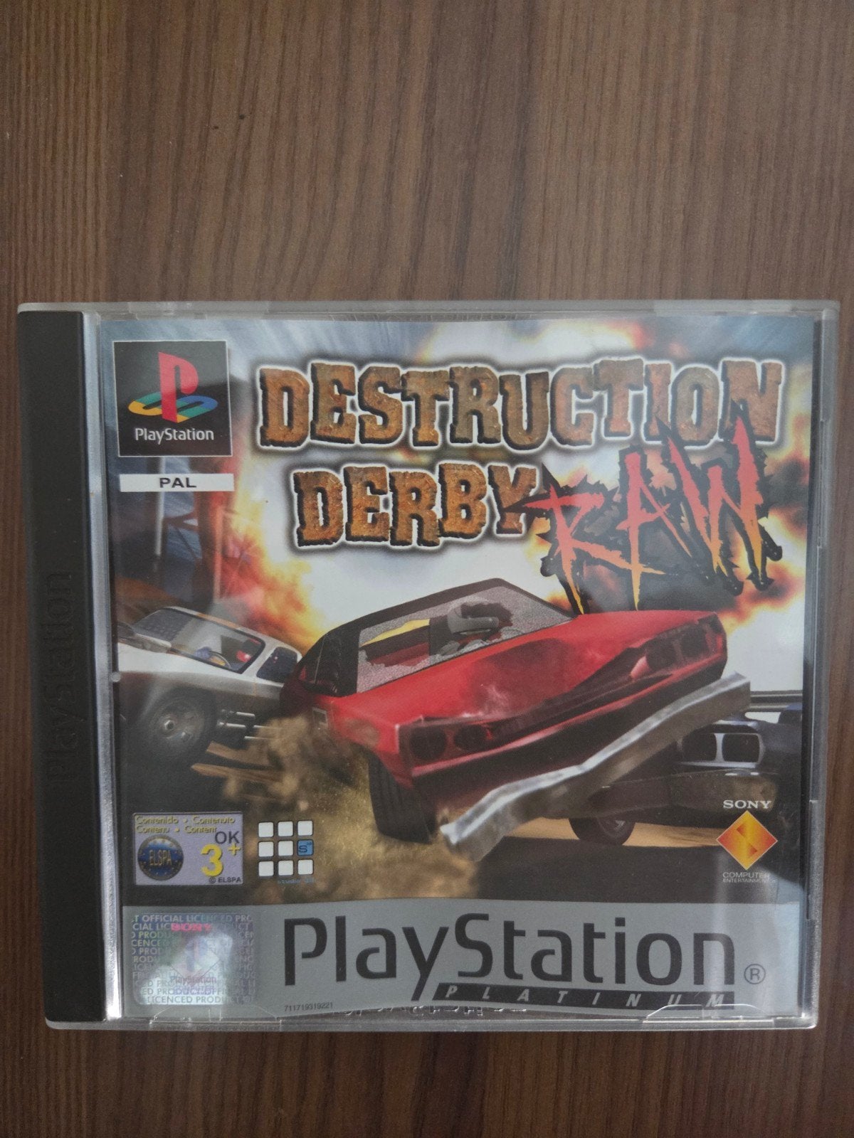 Destruction derby raw. playstation 1, 1 speler, Racen en Vliegen, Ophalen of Verzenden, Zo goed als nieuw