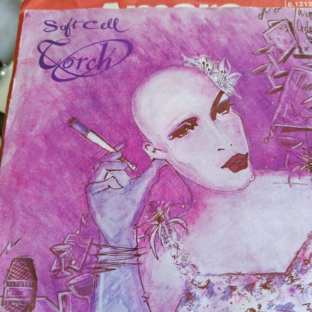 Soft Cell - Torch (Single, 1982), Cd's en Dvd's, Vinyl Singles, Gebruikt, Single, 1980 - 1989, Pop, 7 inch, Ophalen of Verzenden