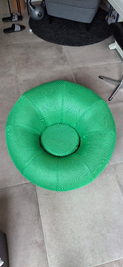 Ikea gamestoel opblaasbare stoel poef zitzak, Ophalen, Zo goed als nieuw, Groen, Zitzakstoel