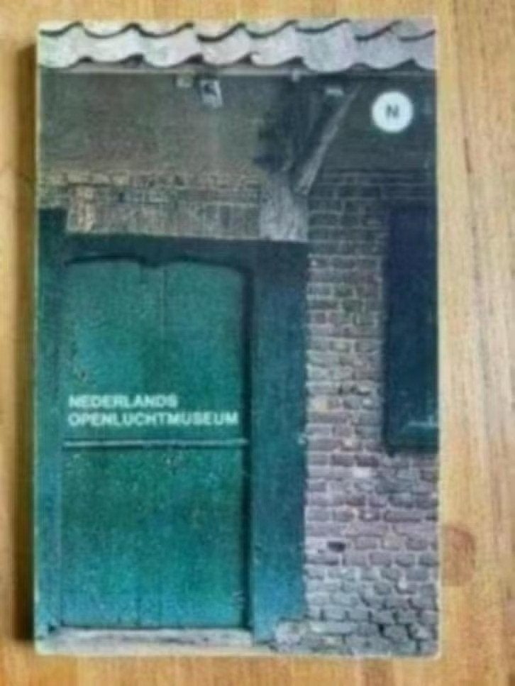 Nederlands Openluchtmuseum gids 1977 Arnhem /& antwoordkaart, Ophalen of Verzenden, 1960 tot 1980, Tijdschrift