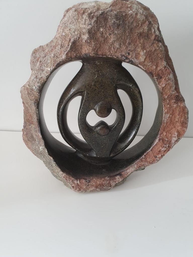 Rockring met 2 personen, Overige onderwerpen, Ophalen of Verzenden, Wanddecoratie, 20 - 50 cm