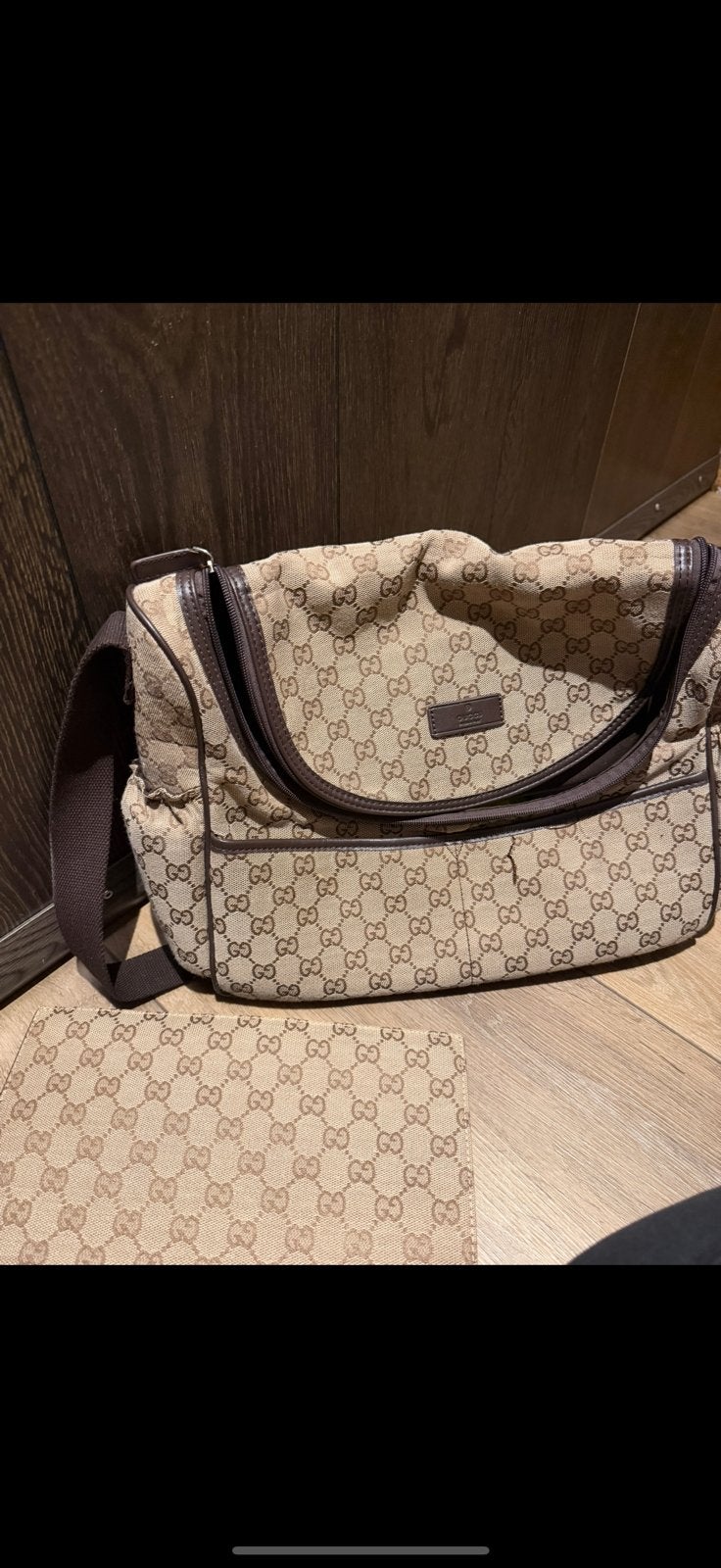 Gucci luiertas, Ophalen of Verzenden, Zo goed als nieuw, Schoudertas
