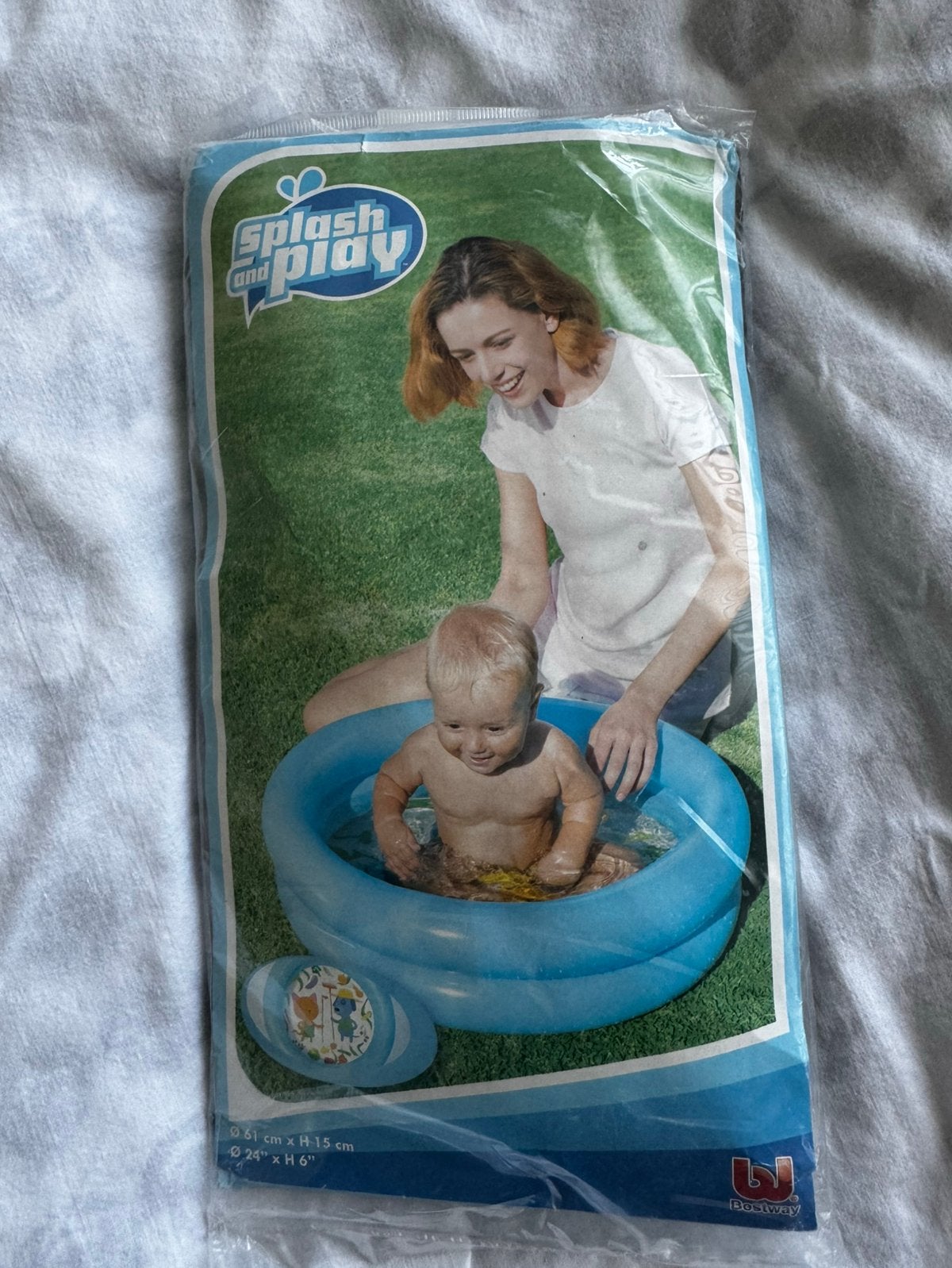 Te koop  Nieuw klein opblaasbaar badje, Kinderen en Baby's, Ophalen of Verzenden, Nieuw, Badje, Overige merken