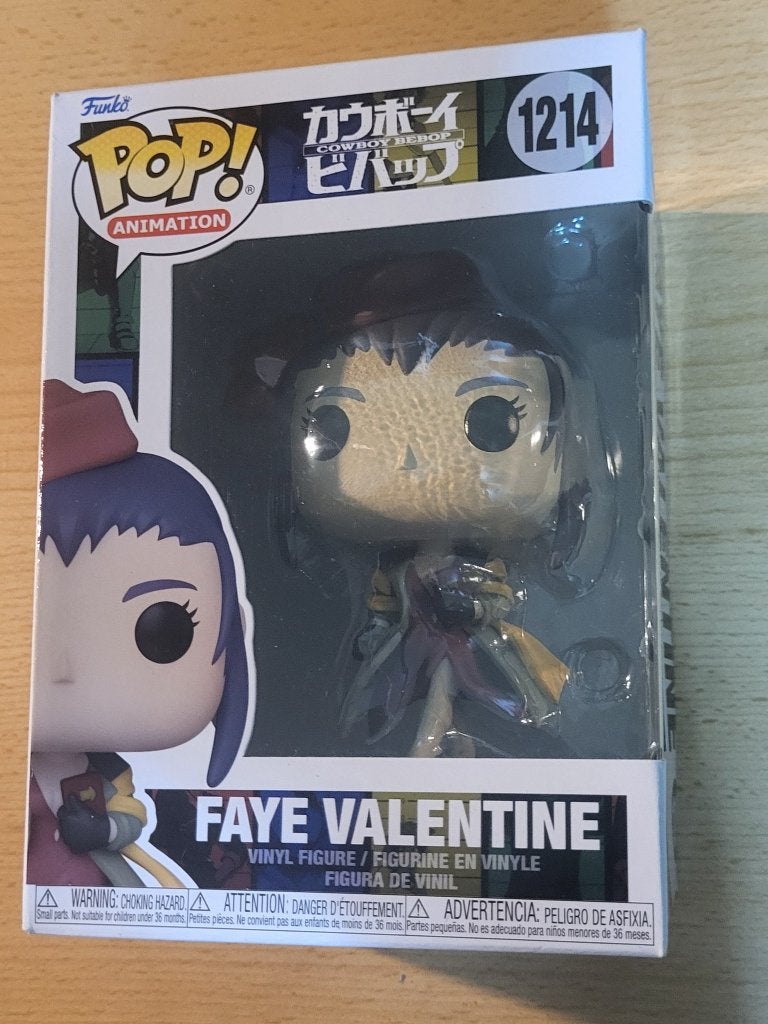 Funko Pop! Cowboy Bebop - Faye Valentine #1214, Ophalen of Verzenden, Zo goed als nieuw