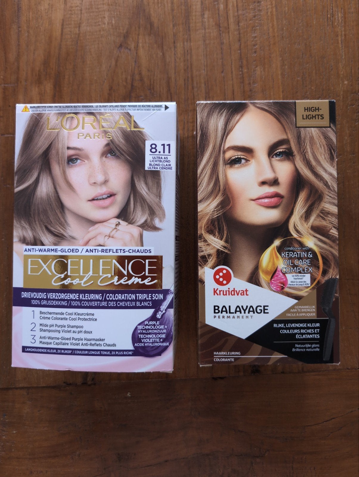 L'Oréal Excellence Cool Crème 8.11 & Kruidvat Balayage, Ophalen, Nieuw, Overige typen