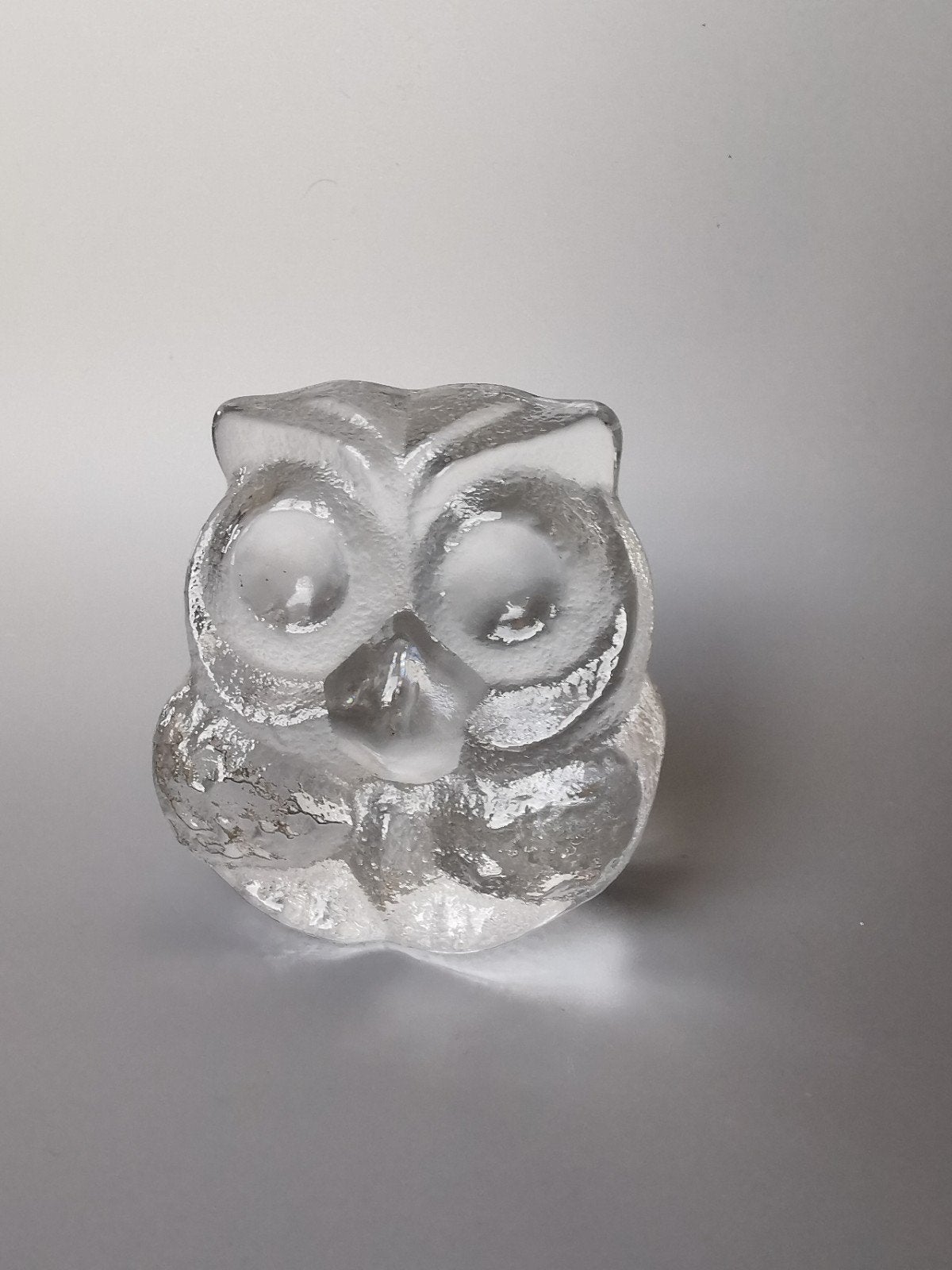 Sculptuur glas uil Kosta Boda ?, Verzenden