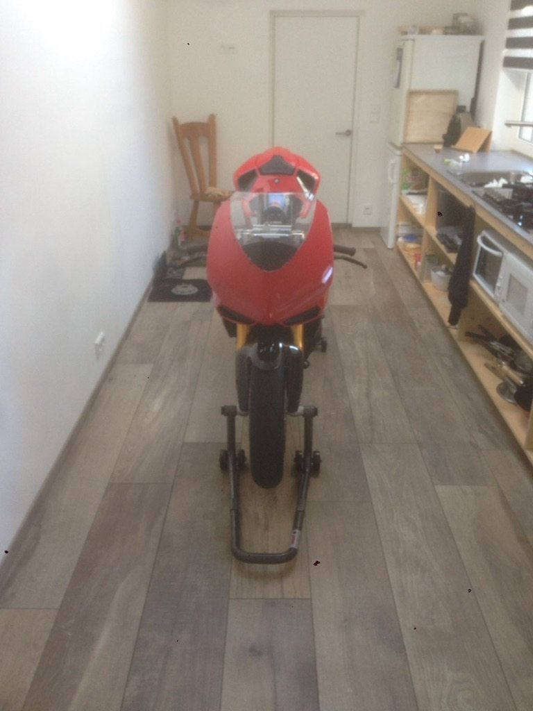 Ducati 1098/1198 Carbon Race Kuip + Luchtinlaten, Ophalen of Verzenden, Gebruikt