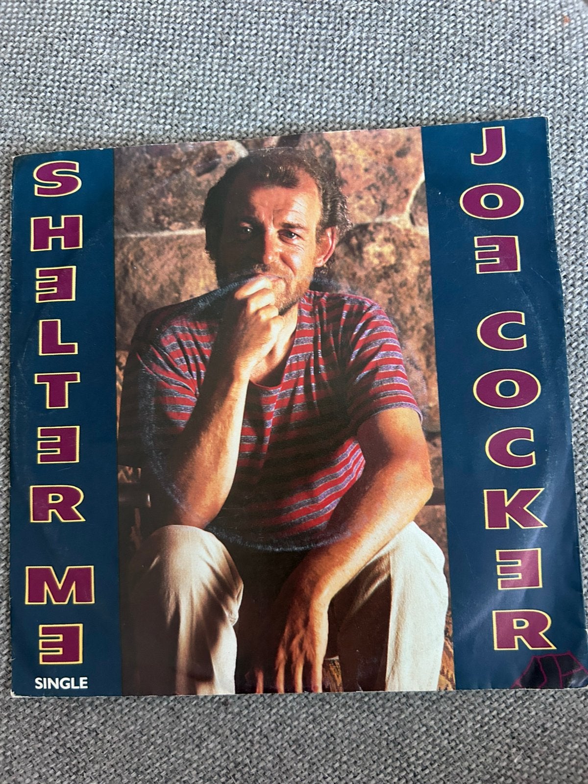 Joe Cocker Shelter Me, Cd's en Dvd's, Vinyl Singles, 7 inch, Single, Ophalen of Verzenden, Zo goed als nieuw