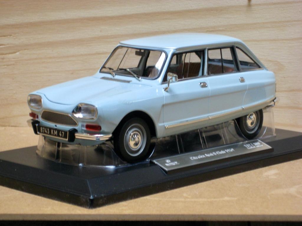 Citroen Ami 8 berline Club 1969 blauw Thasos Norev LTD 1:18, Ophalen of Verzenden, Nieuw, Auto, Norev