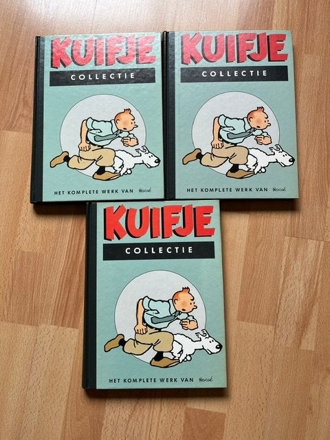 Kuifje Collectie  3x., Meerdere stripboeken, Ophalen of Verzenden, Gelezen, Hergé