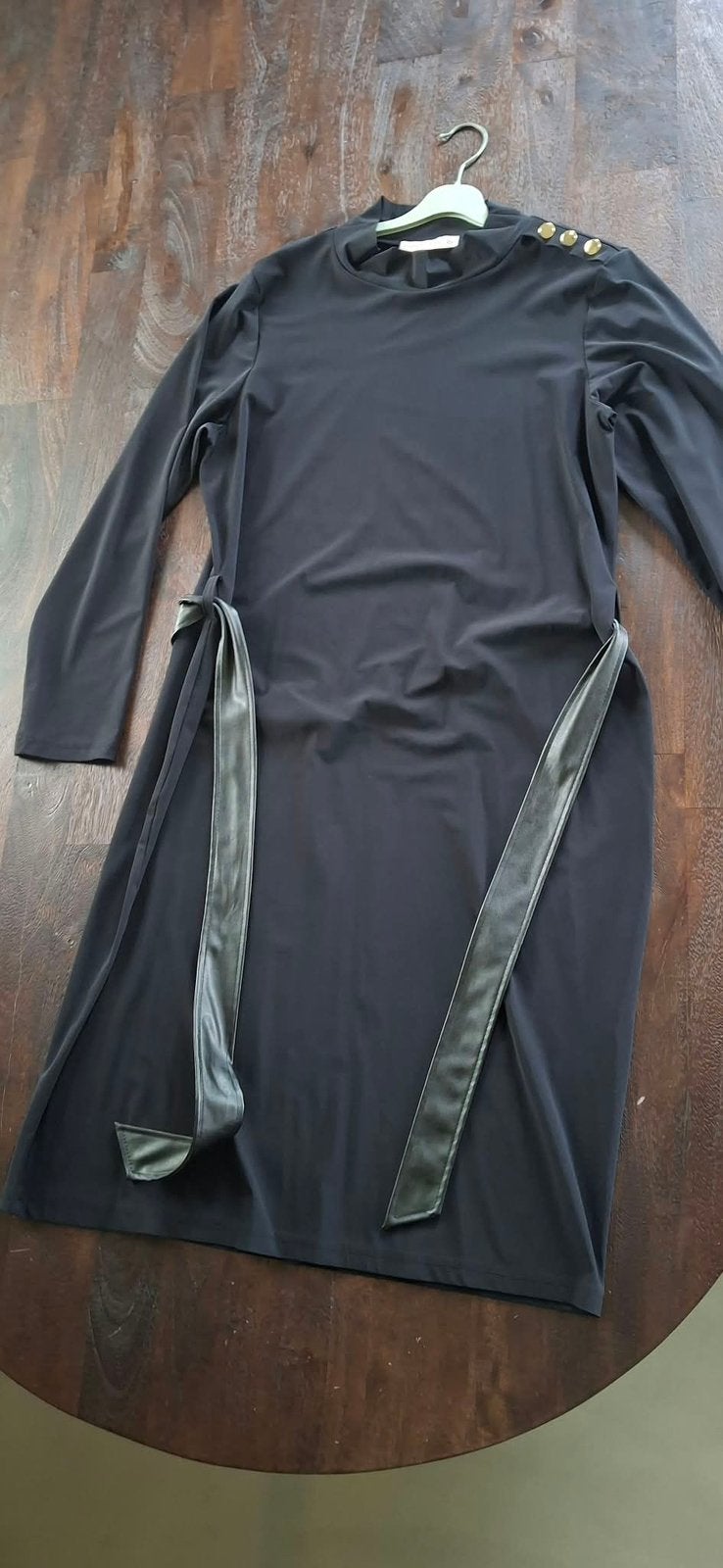 Zwart Studio Anneloes L, Kleding | Dames, Verzenden, Zo goed als nieuw, Zwart, Knielengte