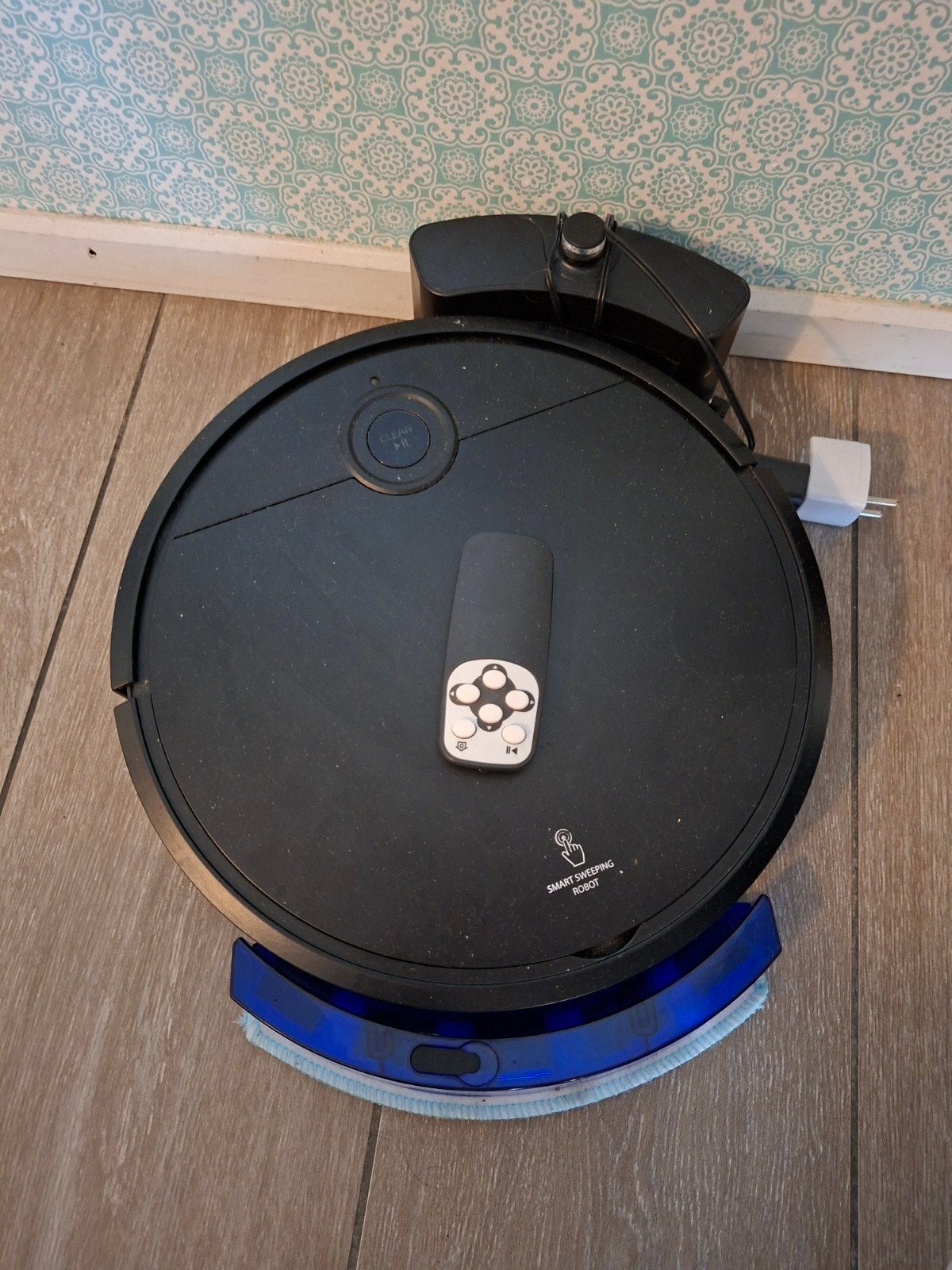 Robot stofzuiger met dweilfunctie en afstandsbediening, Witgoed en Apparatuur, Stofzuigers, Overige merken, Gebruikt, Ophalen of Verzenden