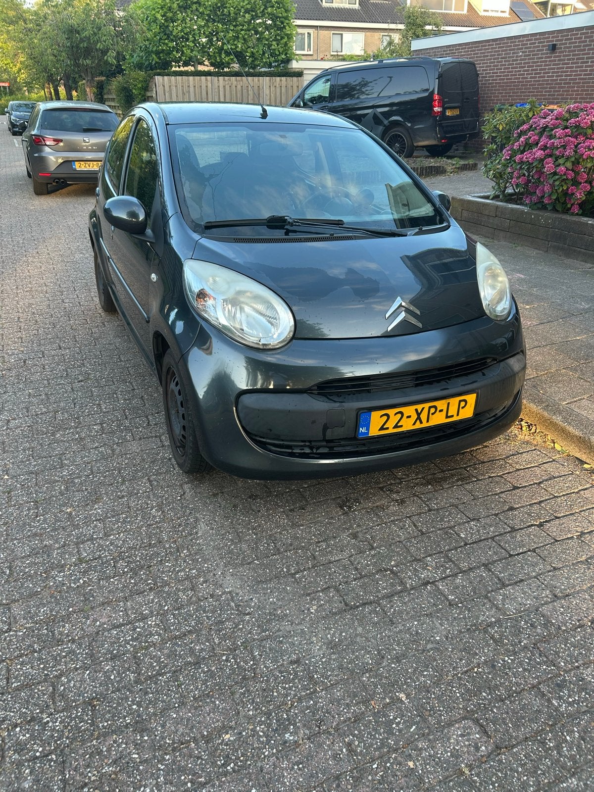 Citroën C1 1.0 5-DRS 2007 Grijs incl parrot 141.136 km, Auto's, Voorwielaandrijving, 4 stoelen, C1, 68 pk